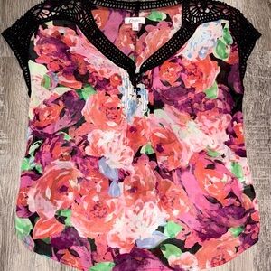 Women's Chiffon Blouse Size Large Brand Candies